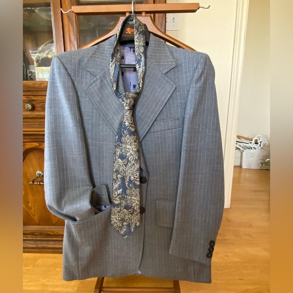 Allegro Pure Virgin Wool Men’s Suit Jacket